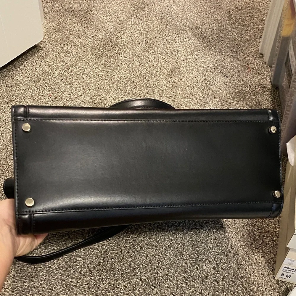 Kate Spade Black Leather Tote